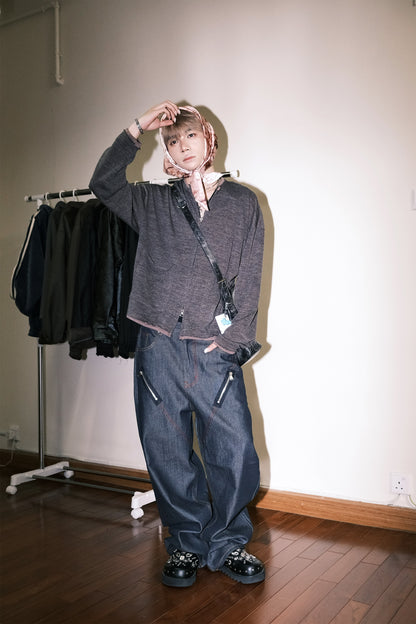 Double Collar Cardigan (3 colors)