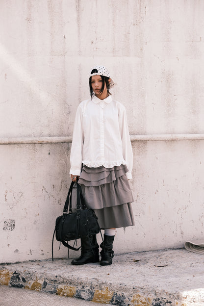 Tied Suede 2way Bag (black)