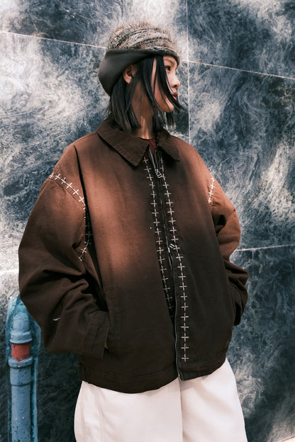 Johan Stitching Jacket (black)