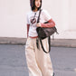 Curved Baggy Jeans (cream)