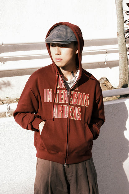 Quote Hooded Jacket (black)