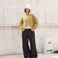 Cropped Hybrid Mesh LS (3colors)