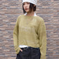 Cropped Hybrid Mesh LS (3colors)