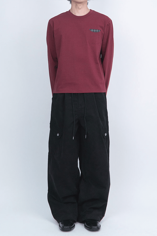 Checker Pocket LS (4colors)