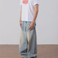 Sand Washed Pocket Jeans