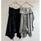 Cotton Shirring Skirt