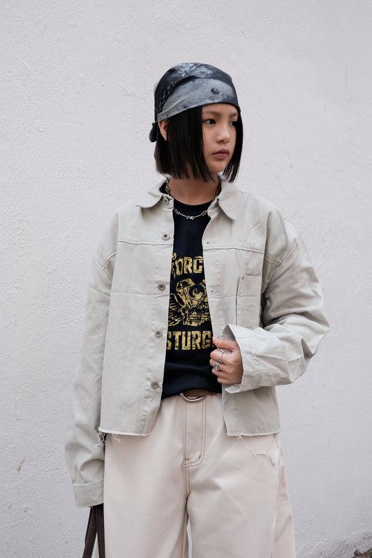 Rivet Worker Shirt (cream)