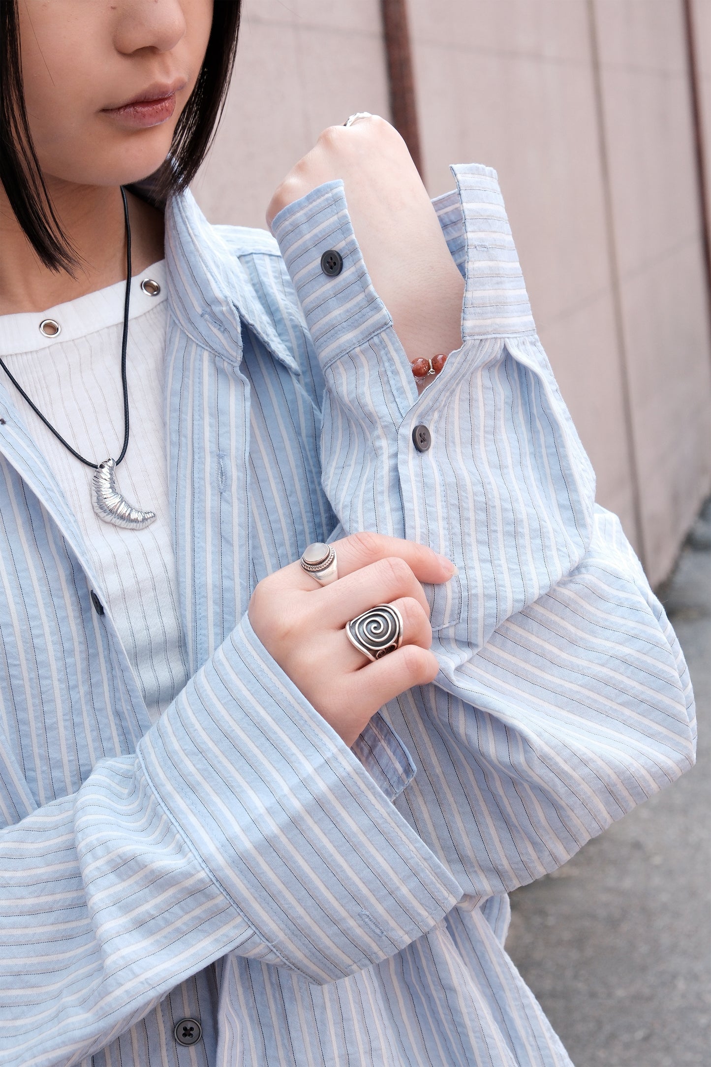 Light Stripe Shirt (blue)