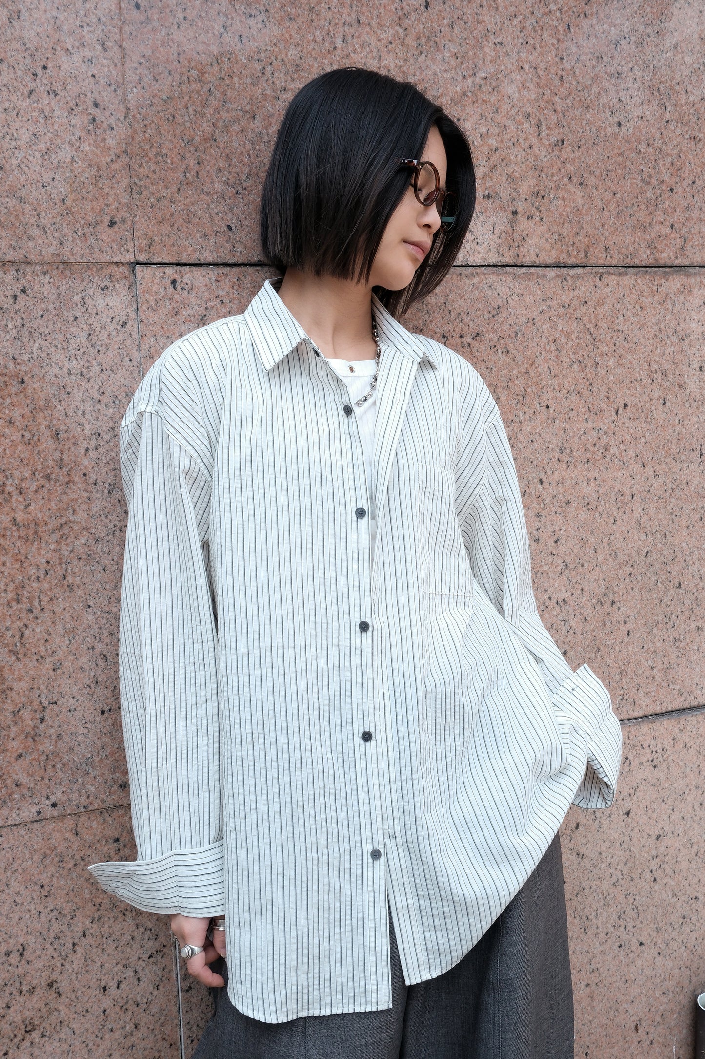 Light Stripe Shirt (blue)