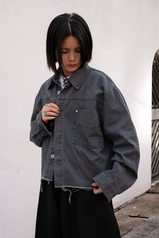 Rivet Worker Shirt (charcoal)