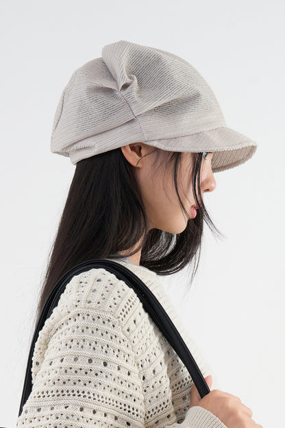 Mesh Shirring Cap (unisex)(3colors)