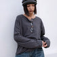 Garden Button LS (ivory)