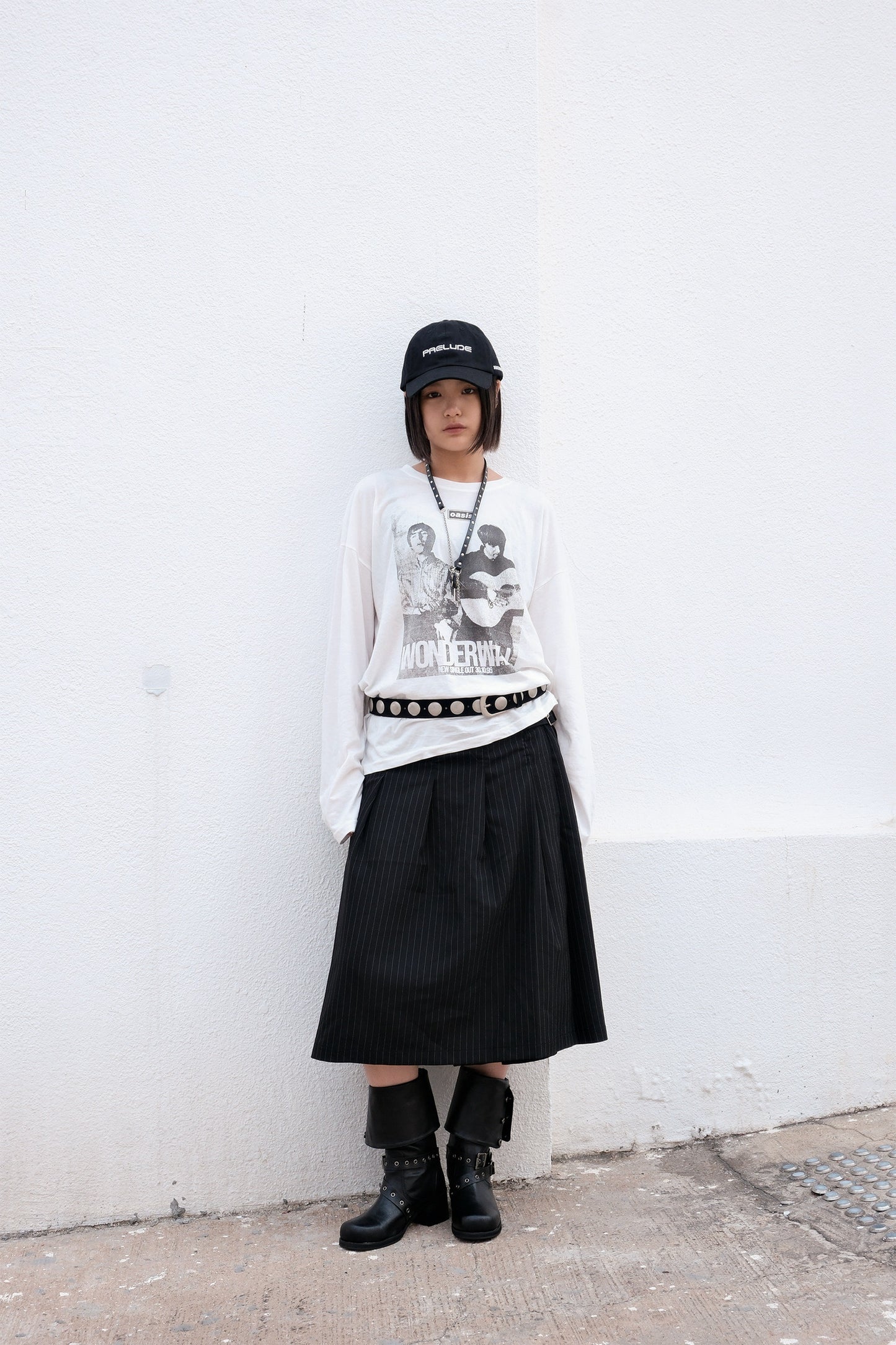 Suede Stud Belt (3colors)