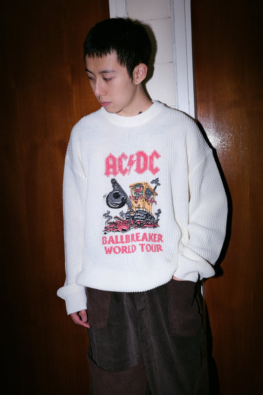 AC/DC Knit Sweater