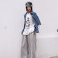 Star Slit Sweat Pants (melange)