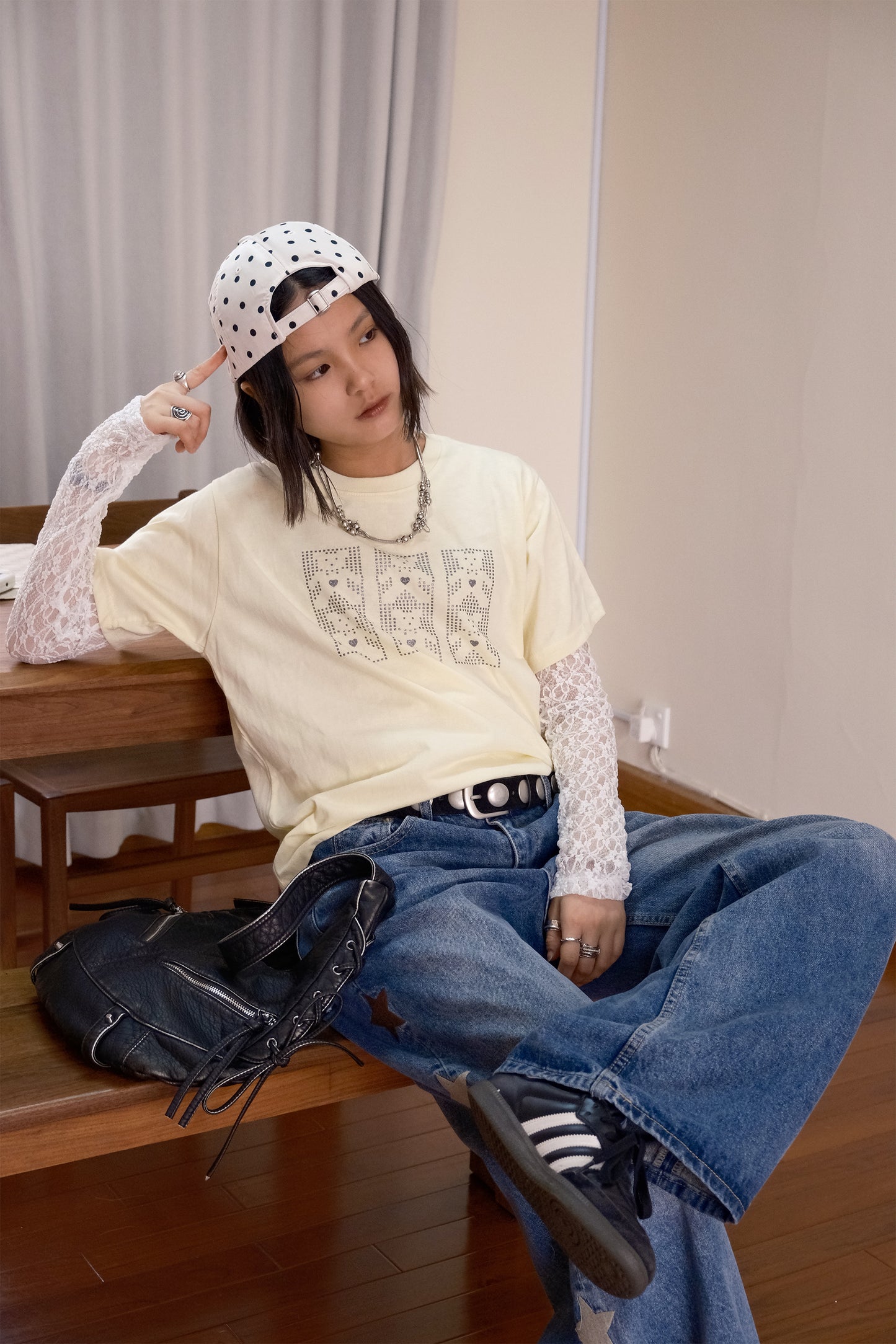 Heart Bear Tee (ivory)