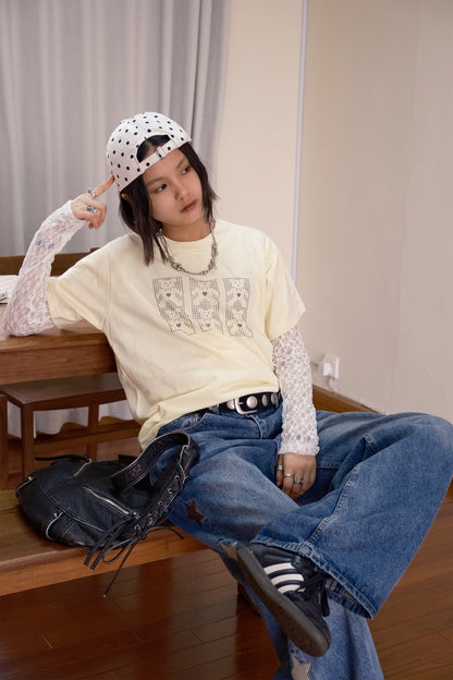Heart Bear Tee (ivory)
