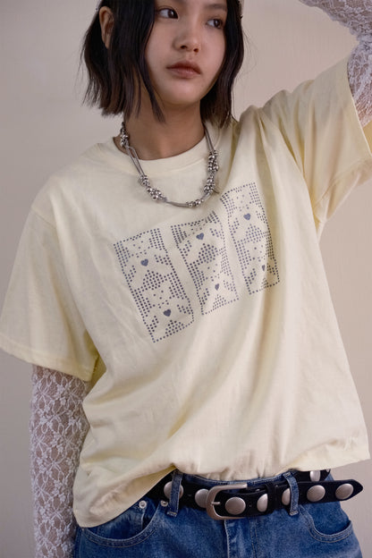 Heart Bear Tee (ivory)