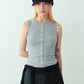 Kayla Button Sleeveless (black)