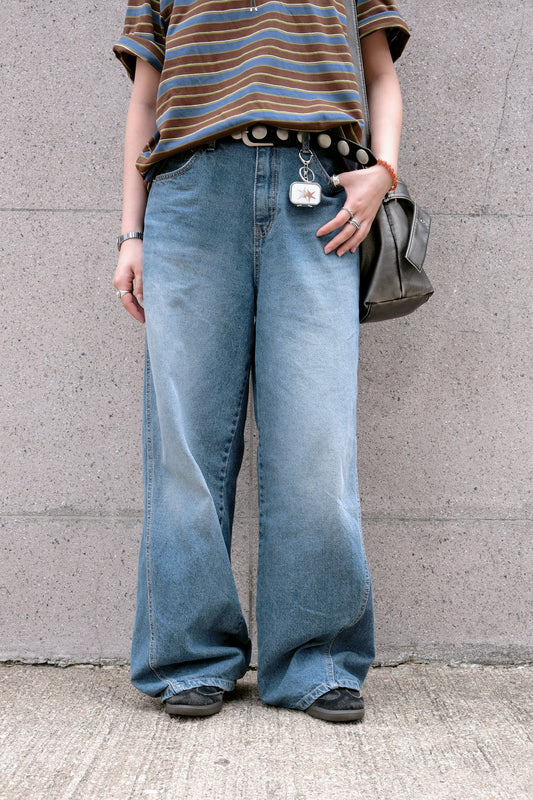 【Premium】Airy Denim (ash blue)