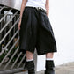 Striped Bermuda Slack (black)