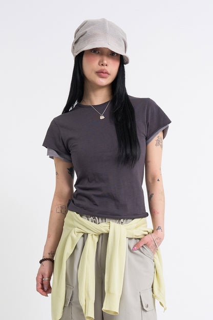 Sleeves Layered Tee (3colors)