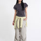 Sleeves Layered Tee (khaki)