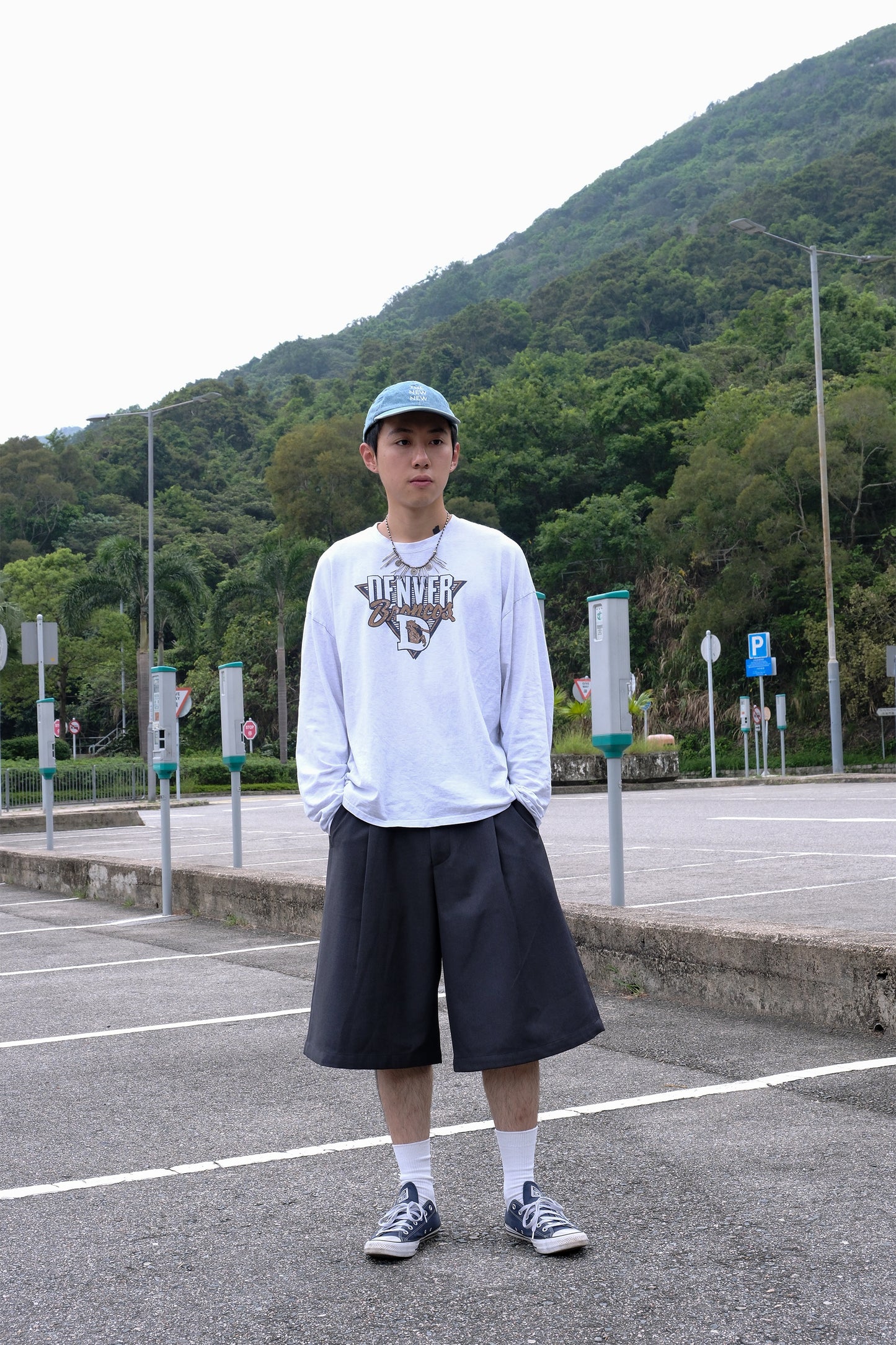 Stage Bermuda Trousers (black)