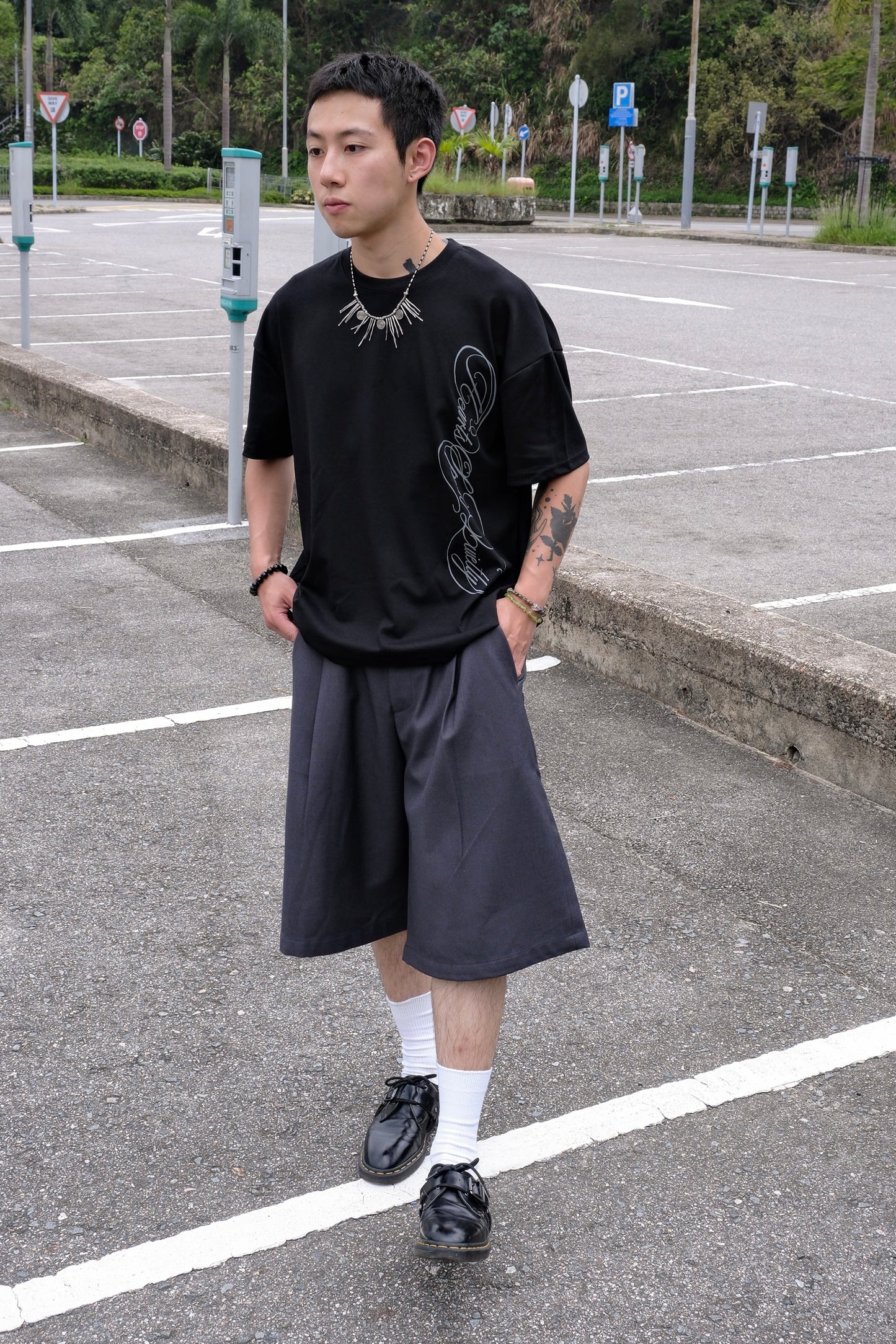 Calligraphy Tee (ivory)