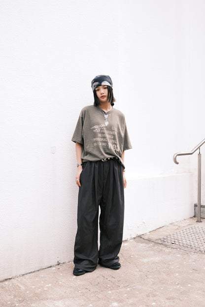 Army Crop Tee (white)