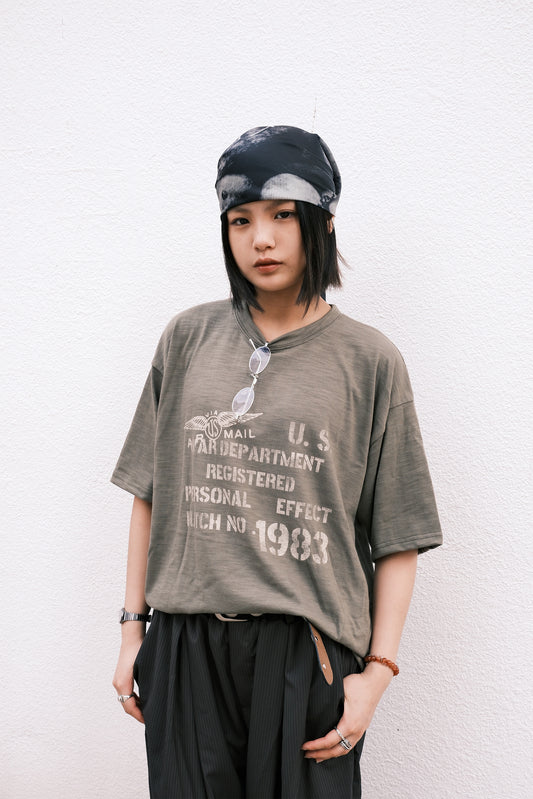 Army Crop Tee (khaki)