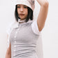Kayla Button Sleeveless (grey)🌟celebritypick