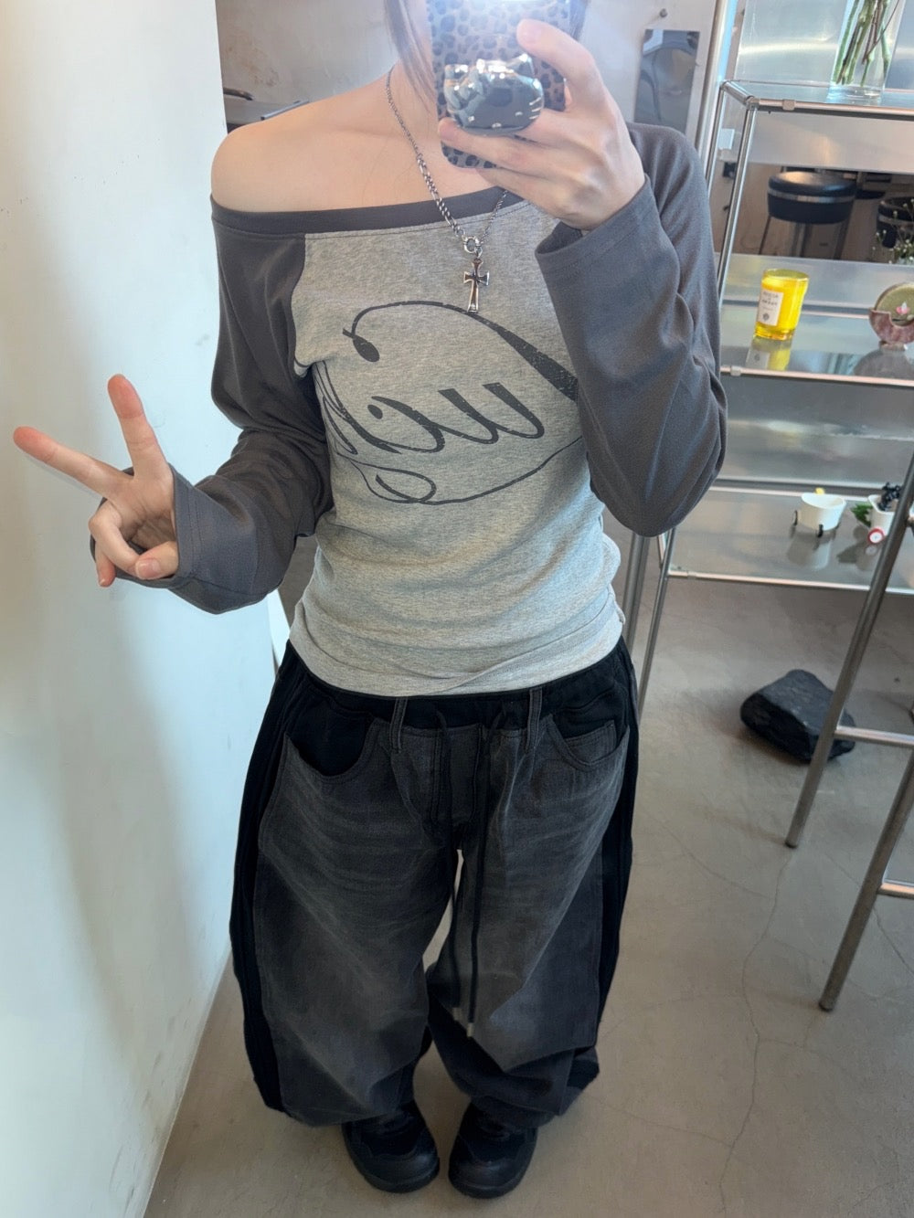 Lucky Raglan Off Shoulder