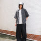 Leen Stripe Slack (deep grey)