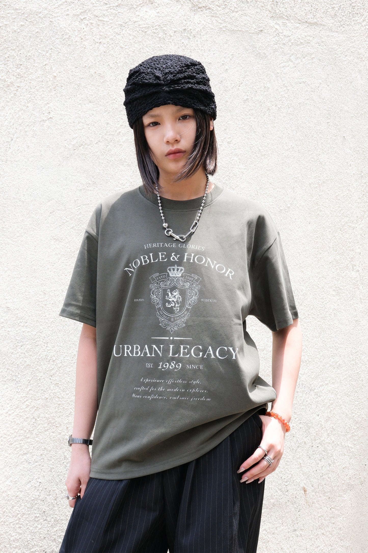 College Tee (cream)