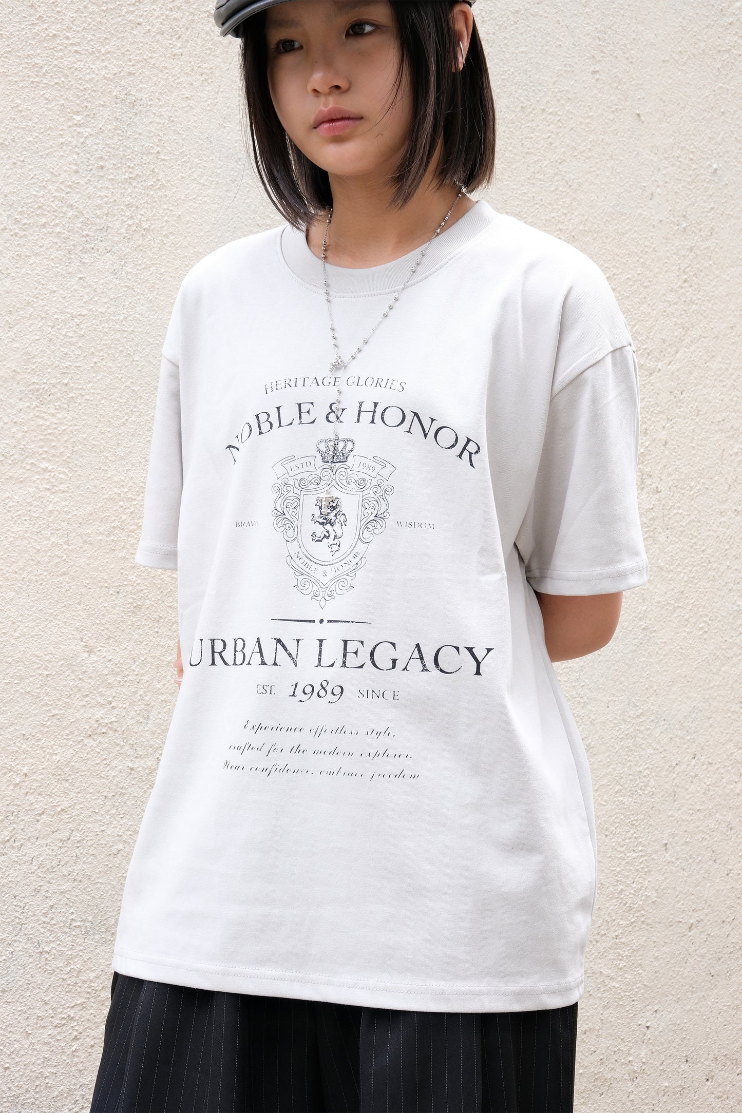 College Tee (cream)