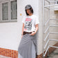 [SS]Button Layered Maxi Skirt (2colors)