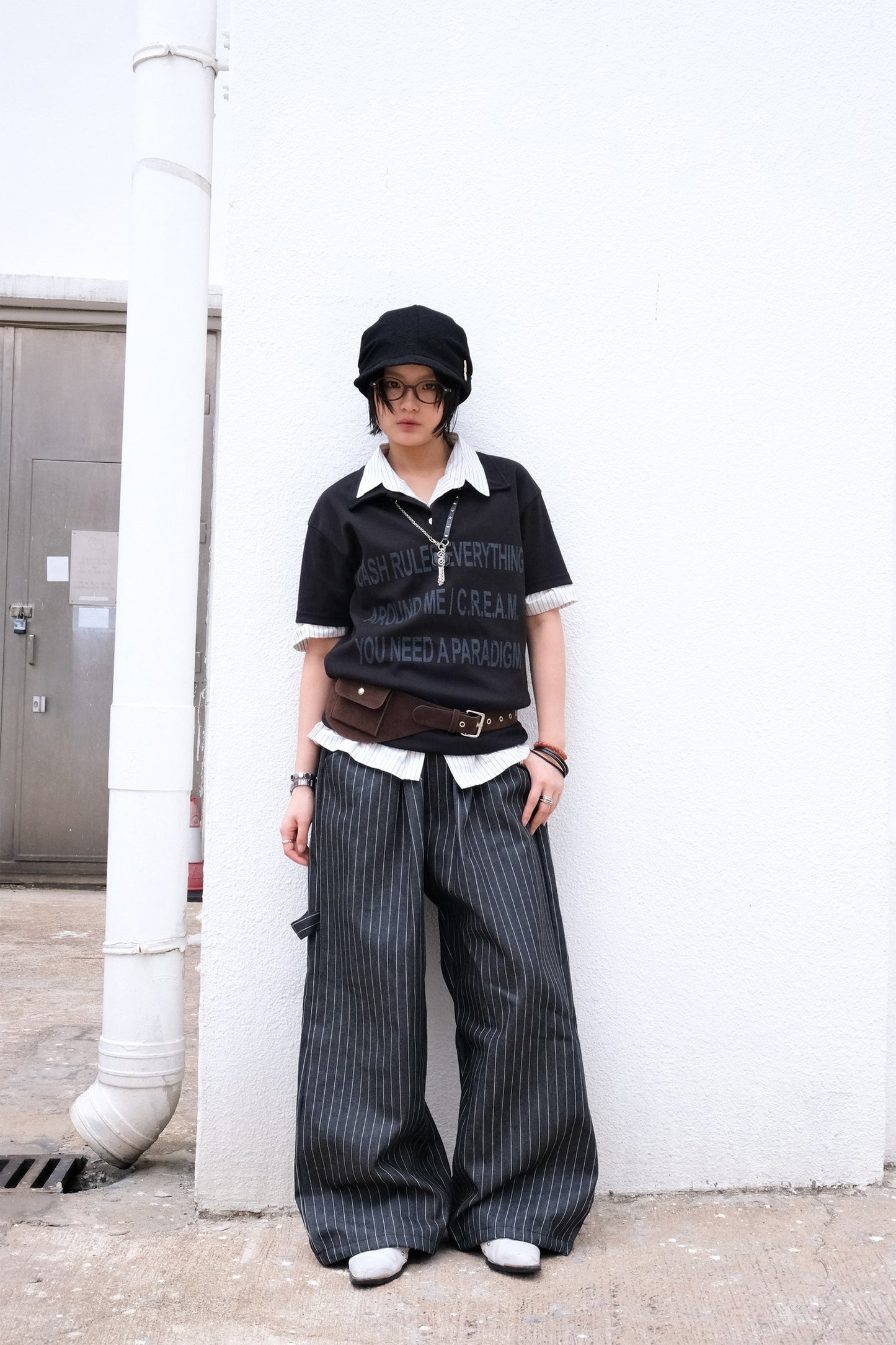 Star Striped Balloon Pants (2colors)