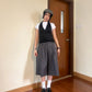 Striped Bermuda Slack (charcoal)