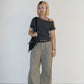 Pigment Stud Off Shoulder