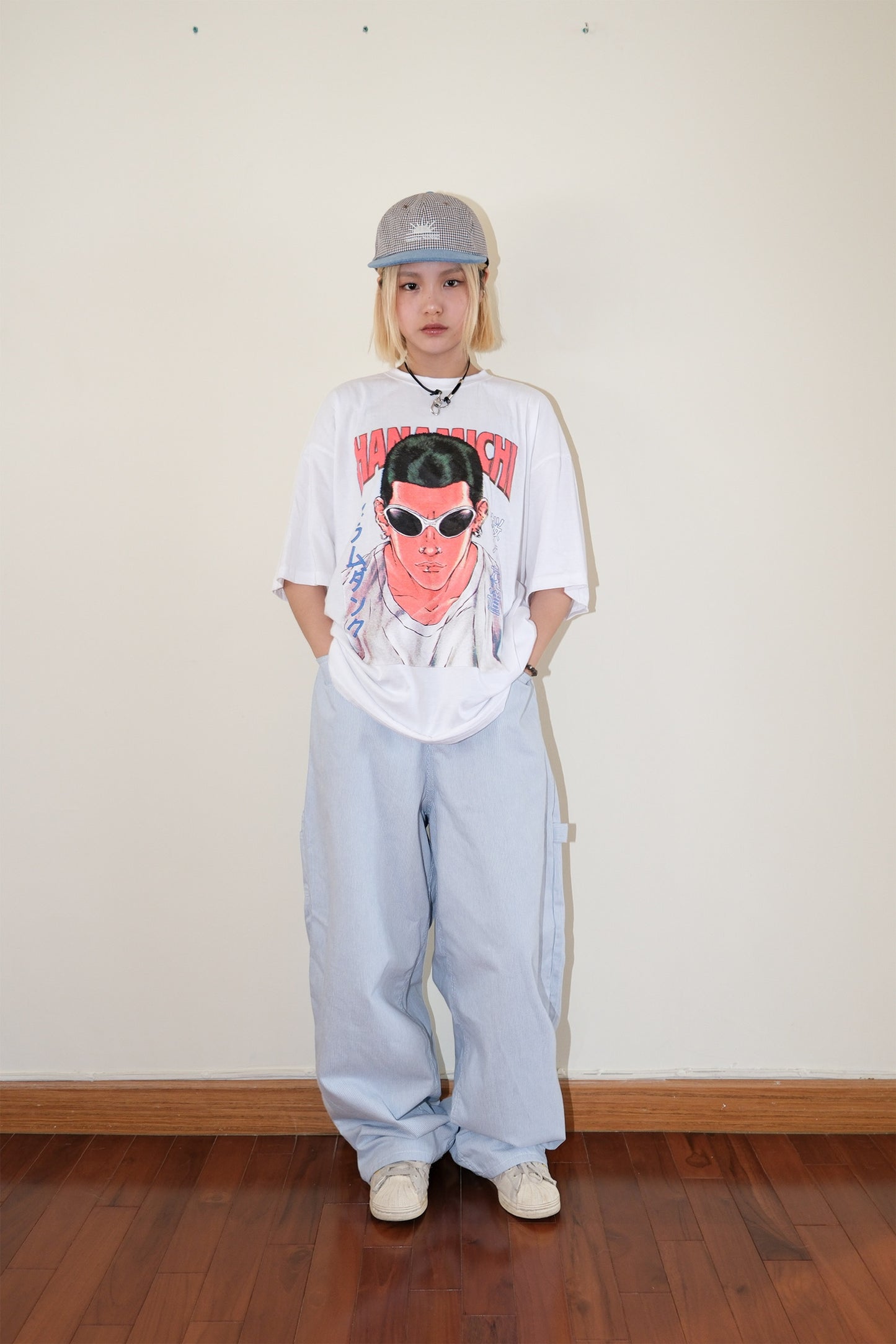 Sunshine Checker Camp Cap