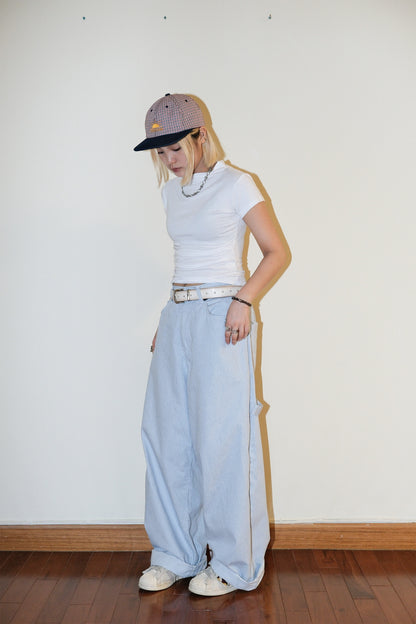 Sunshine Checker Camp Cap