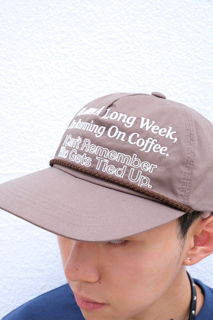 Long Week Camp Cap (unisex)(4colors)