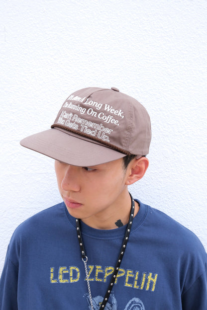 Long Week Camp Cap (unisex)(4colors)