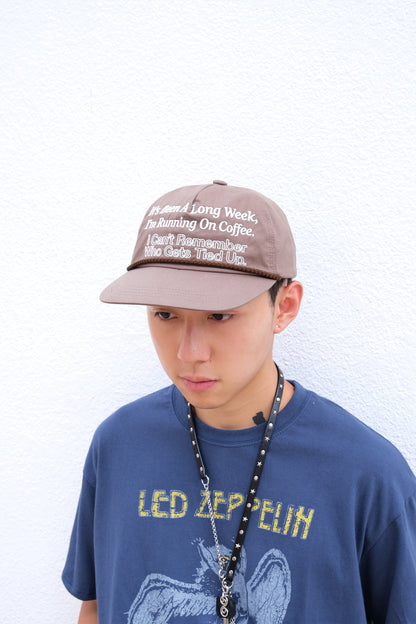 Long Week Camp Cap (unisex)(4colors)