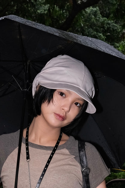 Cotton Shirring Cap (unisex)(3colors)