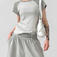Silket Soft Raglan Top (brown)