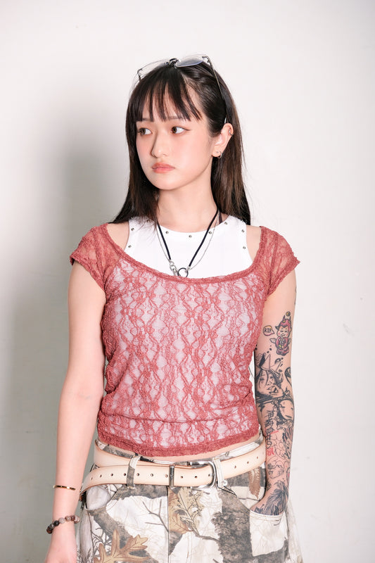 Floral Lace Top