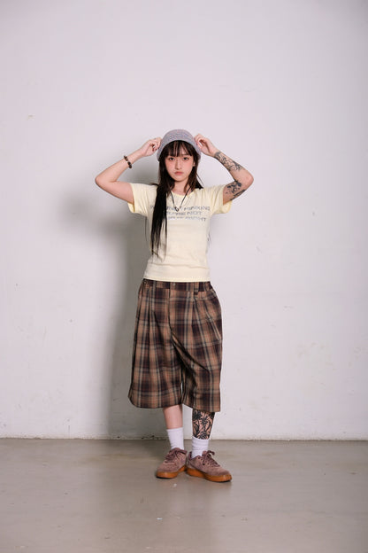 Bora Checker Shorts