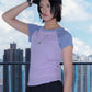 Silket Soft Raglan Top (purple)